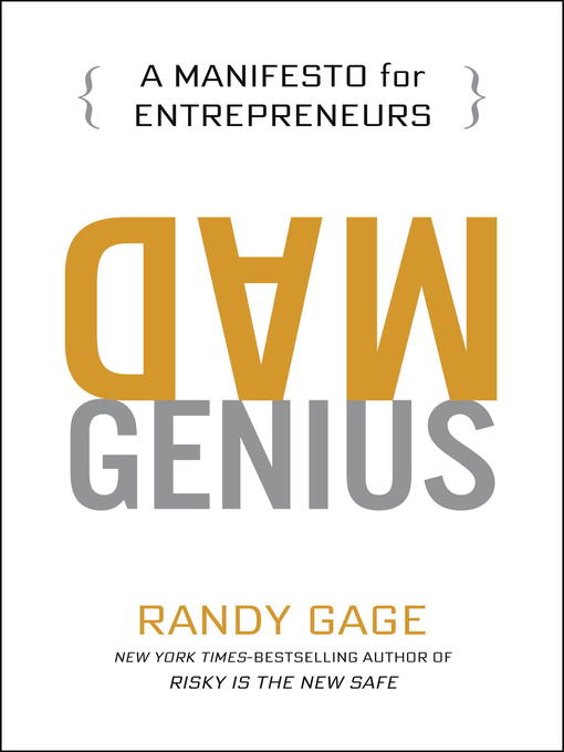 Title details for Mad Genius by Randy Gage - Available